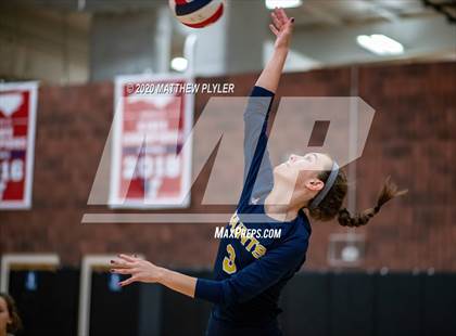 Thumbnail 2 in John Paul II Catholic vs Freedom Christian Academy (NCISAA 2A State Quarterfinals) photogallery.