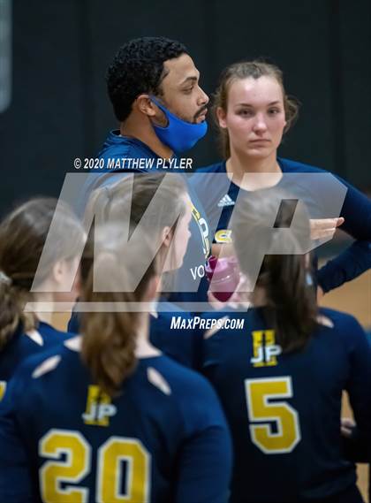 Thumbnail 3 in John Paul II Catholic vs Freedom Christian Academy (NCISAA 2A State Quarterfinals) photogallery.
