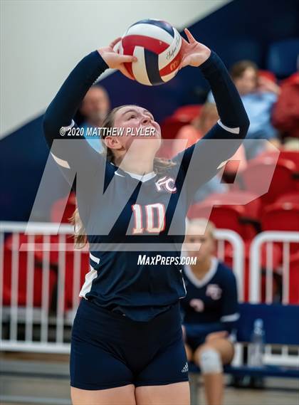 Thumbnail 3 in John Paul II Catholic vs Freedom Christian Academy (NCISAA 2A State Quarterfinals) photogallery.