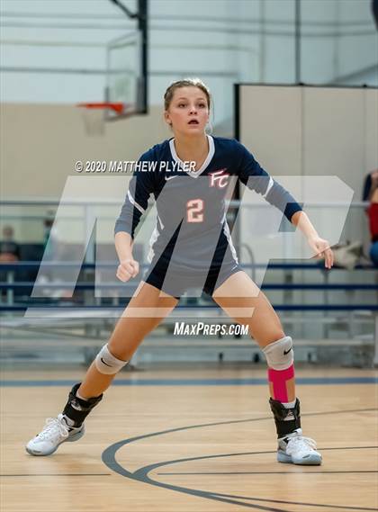 Thumbnail 2 in John Paul II Catholic vs Freedom Christian Academy (NCISAA 2A State Quarterfinals) photogallery.
