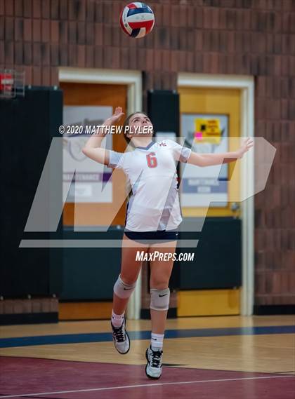 Thumbnail 1 in John Paul II Catholic vs Freedom Christian Academy (NCISAA 2A State Quarterfinals) photogallery.