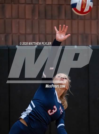 Thumbnail 2 in John Paul II Catholic vs Freedom Christian Academy (NCISAA 2A State Quarterfinals) photogallery.