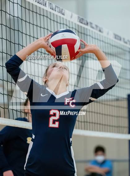Thumbnail 3 in John Paul II Catholic vs Freedom Christian Academy (NCISAA 2A State Quarterfinals) photogallery.