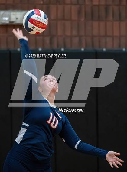 Thumbnail 3 in John Paul II Catholic vs Freedom Christian Academy (NCISAA 2A State Quarterfinals) photogallery.