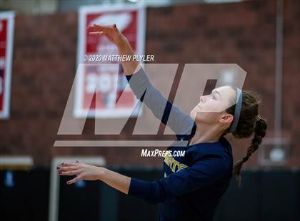Thumbnail 3 in John Paul II Catholic vs Freedom Christian Academy (NCISAA 2A State Quarterfinals) photogallery.