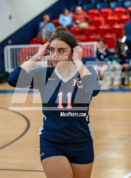Thumbnail 2 in John Paul II Catholic vs Freedom Christian Academy (NCISAA 2A State Quarterfinals) photogallery.