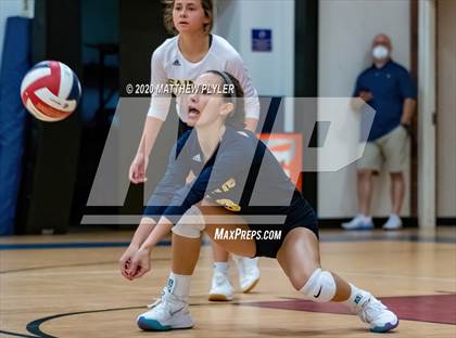 Thumbnail 3 in John Paul II Catholic vs Freedom Christian Academy (NCISAA 2A State Quarterfinals) photogallery.