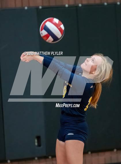 Thumbnail 1 in John Paul II Catholic vs Freedom Christian Academy (NCISAA 2A State Quarterfinals) photogallery.