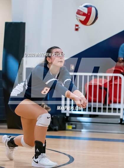 Thumbnail 2 in John Paul II Catholic vs Freedom Christian Academy (NCISAA 2A State Quarterfinals) photogallery.