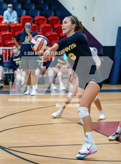 Thumbnail 1 in John Paul II Catholic vs Freedom Christian Academy (NCISAA 2A State Quarterfinals) photogallery.