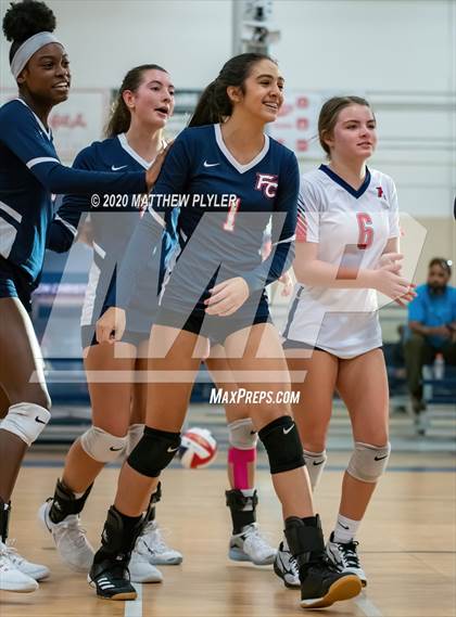 Thumbnail 3 in John Paul II Catholic vs Freedom Christian Academy (NCISAA 2A State Quarterfinals) photogallery.