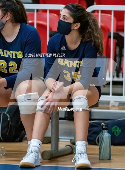 Thumbnail 3 in John Paul II Catholic vs Freedom Christian Academy (NCISAA 2A State Quarterfinals) photogallery.