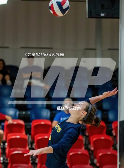 Thumbnail 1 in John Paul II Catholic vs Freedom Christian Academy (NCISAA 2A State Quarterfinals) photogallery.