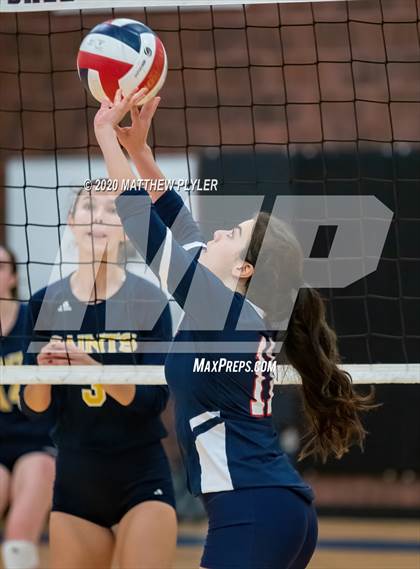 Thumbnail 2 in John Paul II Catholic vs Freedom Christian Academy (NCISAA 2A State Quarterfinals) photogallery.