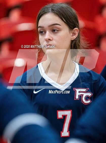 Thumbnail 3 in John Paul II Catholic vs Freedom Christian Academy (NCISAA 2A State Quarterfinals) photogallery.