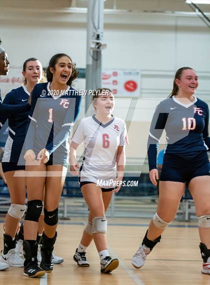 Thumbnail 3 in John Paul II Catholic vs Freedom Christian Academy (NCISAA 2A State Quarterfinals) photogallery.
