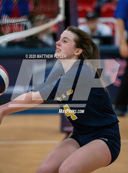 Thumbnail 3 in John Paul II Catholic vs Freedom Christian Academy (NCISAA 2A State Quarterfinals) photogallery.