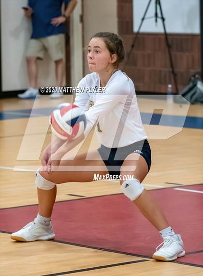 Thumbnail 1 in John Paul II Catholic vs Freedom Christian Academy (NCISAA 2A State Quarterfinals) photogallery.