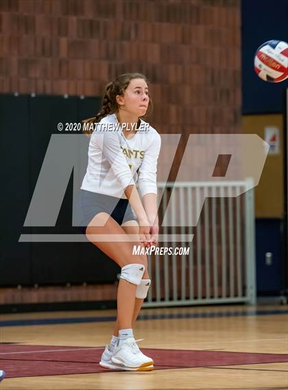 Thumbnail 3 in John Paul II Catholic vs Freedom Christian Academy (NCISAA 2A State Quarterfinals) photogallery.