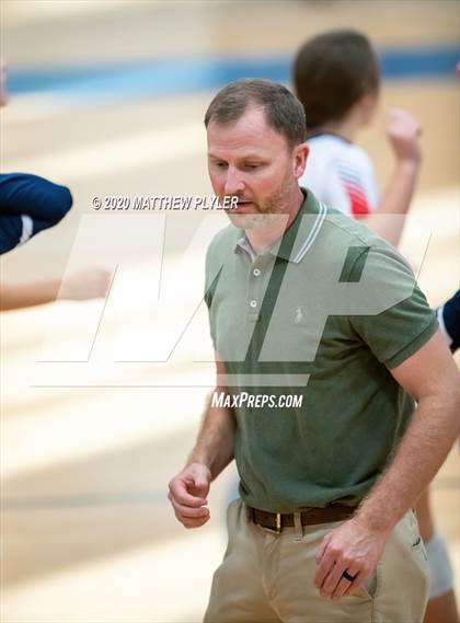 Thumbnail 1 in John Paul II Catholic vs Freedom Christian Academy (NCISAA 2A State Quarterfinals) photogallery.