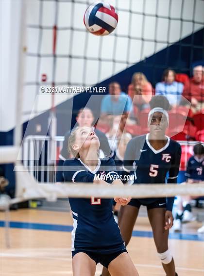 Thumbnail 3 in John Paul II Catholic vs Freedom Christian Academy (NCISAA 2A State Quarterfinals) photogallery.