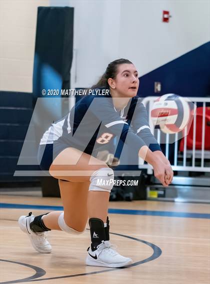 Thumbnail 1 in John Paul II Catholic vs Freedom Christian Academy (NCISAA 2A State Quarterfinals) photogallery.