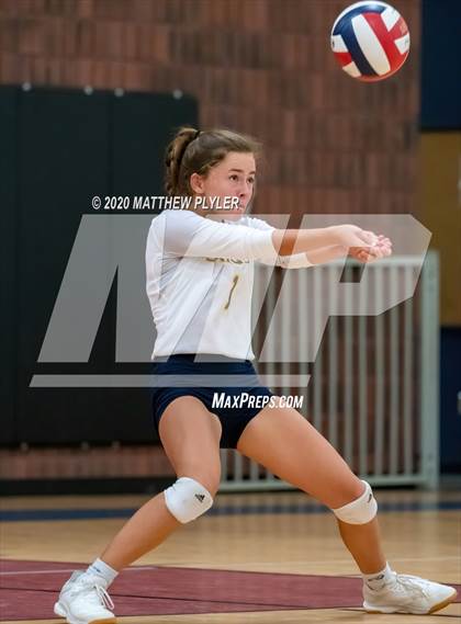 Thumbnail 3 in John Paul II Catholic vs Freedom Christian Academy (NCISAA 2A State Quarterfinals) photogallery.