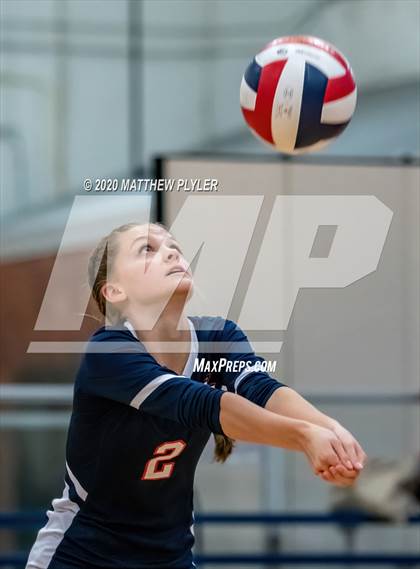 Thumbnail 1 in John Paul II Catholic vs Freedom Christian Academy (NCISAA 2A State Quarterfinals) photogallery.