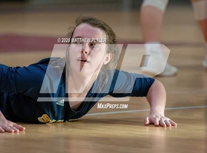 Thumbnail 3 in John Paul II Catholic vs Freedom Christian Academy (NCISAA 2A State Quarterfinals) photogallery.