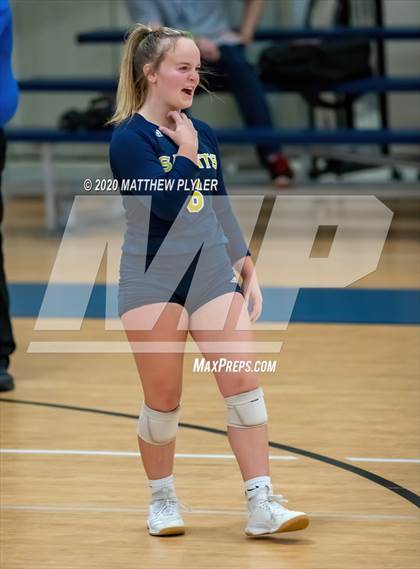 Thumbnail 1 in John Paul II Catholic vs Freedom Christian Academy (NCISAA 2A State Quarterfinals) photogallery.