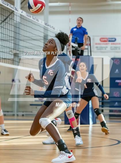 Thumbnail 3 in John Paul II Catholic vs Freedom Christian Academy (NCISAA 2A State Quarterfinals) photogallery.