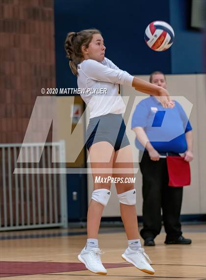 Thumbnail 3 in John Paul II Catholic vs Freedom Christian Academy (NCISAA 2A State Quarterfinals) photogallery.
