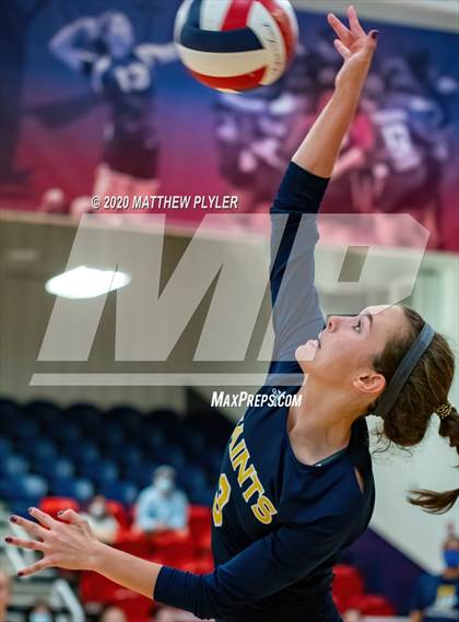 Thumbnail 1 in John Paul II Catholic vs Freedom Christian Academy (NCISAA 2A State Quarterfinals) photogallery.
