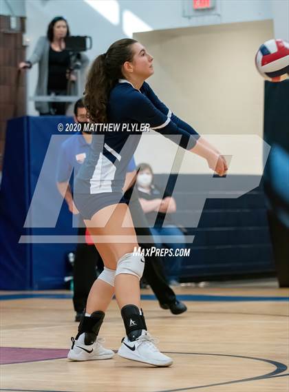 Thumbnail 2 in John Paul II Catholic vs Freedom Christian Academy (NCISAA 2A State Quarterfinals) photogallery.