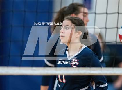Thumbnail 1 in John Paul II Catholic vs Freedom Christian Academy (NCISAA 2A State Quarterfinals) photogallery.
