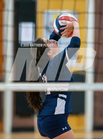 Thumbnail 1 in John Paul II Catholic vs Freedom Christian Academy (NCISAA 2A State Quarterfinals) photogallery.