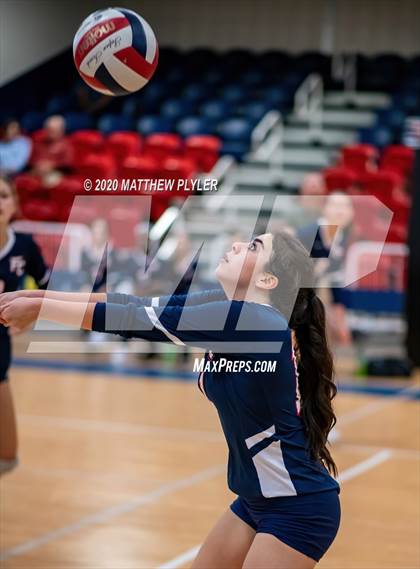 Thumbnail 3 in John Paul II Catholic vs Freedom Christian Academy (NCISAA 2A State Quarterfinals) photogallery.