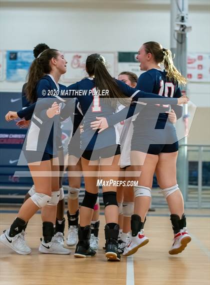 Thumbnail 2 in John Paul II Catholic vs Freedom Christian Academy (NCISAA 2A State Quarterfinals) photogallery.