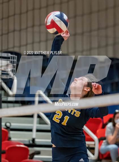 Thumbnail 3 in John Paul II Catholic vs Freedom Christian Academy (NCISAA 2A State Quarterfinals) photogallery.