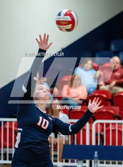 Thumbnail 2 in John Paul II Catholic vs Freedom Christian Academy (NCISAA 2A State Quarterfinals) photogallery.