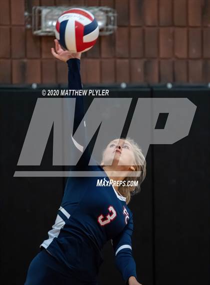 Thumbnail 3 in John Paul II Catholic vs Freedom Christian Academy (NCISAA 2A State Quarterfinals) photogallery.