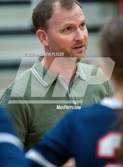 Thumbnail 2 in John Paul II Catholic vs Freedom Christian Academy (NCISAA 2A State Quarterfinals) photogallery.