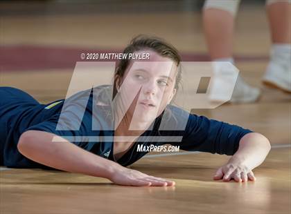 Thumbnail 2 in John Paul II Catholic vs Freedom Christian Academy (NCISAA 2A State Quarterfinals) photogallery.