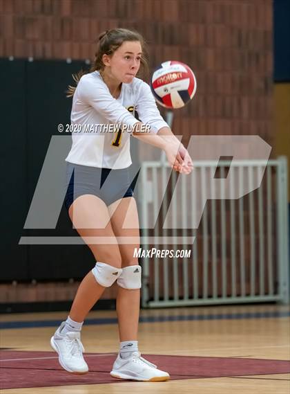 Thumbnail 1 in John Paul II Catholic vs Freedom Christian Academy (NCISAA 2A State Quarterfinals) photogallery.