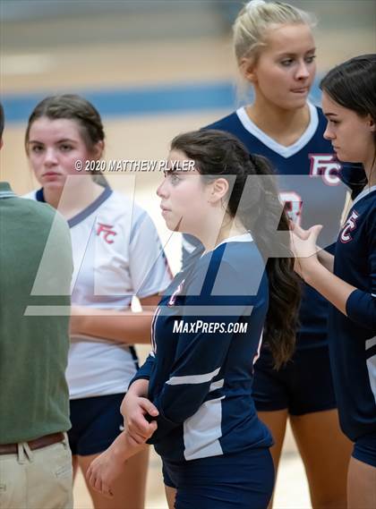 Thumbnail 1 in John Paul II Catholic vs Freedom Christian Academy (NCISAA 2A State Quarterfinals) photogallery.