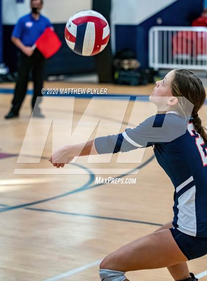 Thumbnail 2 in John Paul II Catholic vs Freedom Christian Academy (NCISAA 2A State Quarterfinals) photogallery.