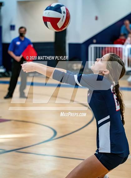 Thumbnail 3 in John Paul II Catholic vs Freedom Christian Academy (NCISAA 2A State Quarterfinals) photogallery.