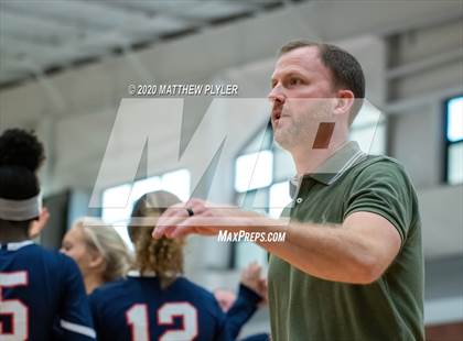 Thumbnail 3 in John Paul II Catholic vs Freedom Christian Academy (NCISAA 2A State Quarterfinals) photogallery.