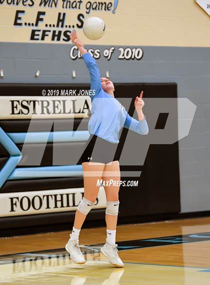 Thumbnail 3 in Estrella Foothills vs Catalina Foothills (AIA 4A Round 1 Playoff)  photogallery.