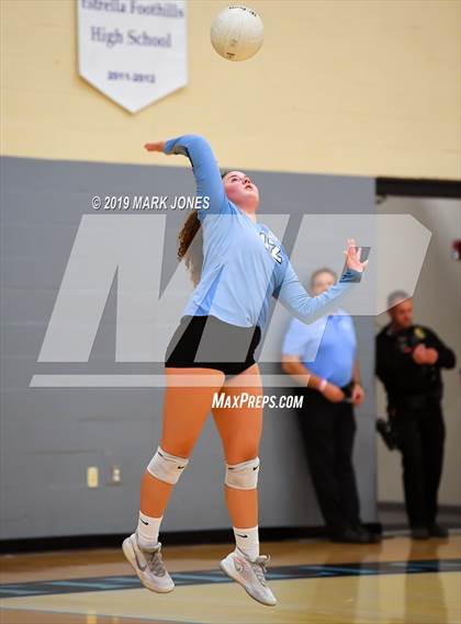 Thumbnail 2 in Estrella Foothills vs Catalina Foothills (AIA 4A Round 1 Playoff)  photogallery.